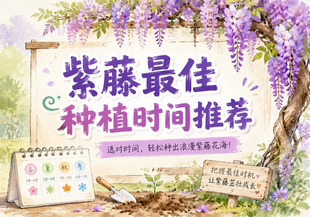 紫藤最佳种植时间推荐-贰捌植场
